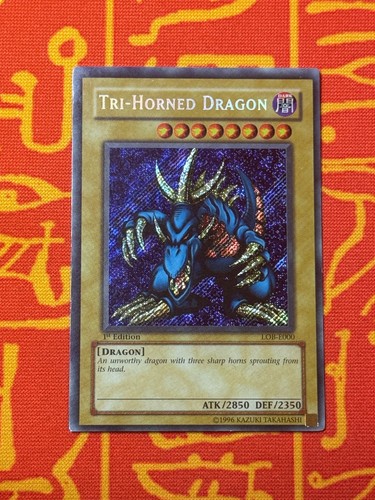 Yugioh dreihörniger drache - yugioh,