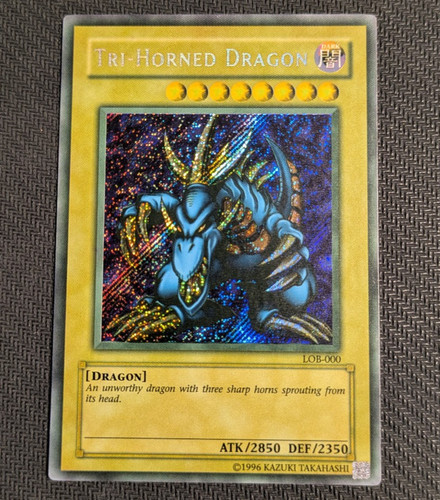 Yugioh tri horned dragon - tri-horned,