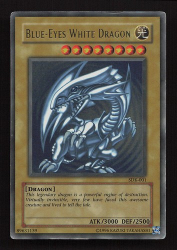 Blue eyes white - white, dragon