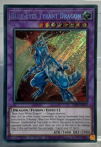 Blue eyes tyrant dragon scr - tyrant,