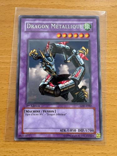 Yugioh dragon métallique - yugioh,