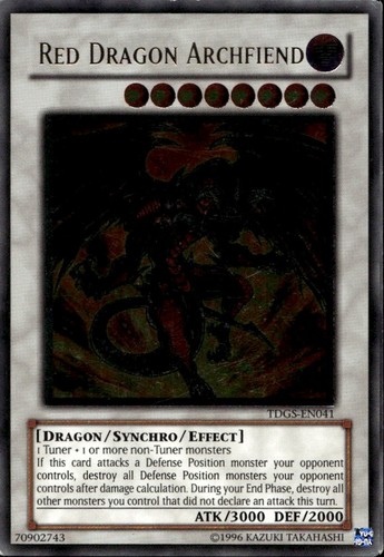 Red dragon archfiend unl - red,